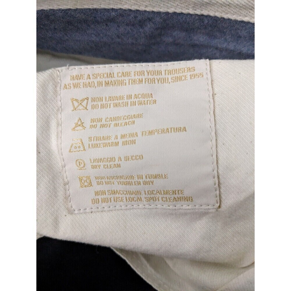 GTA IL PANTALONE Brown Velvet Cotton Pants Trousers EU 46‎ US 33 Waist N48 - Picture 6 of 9